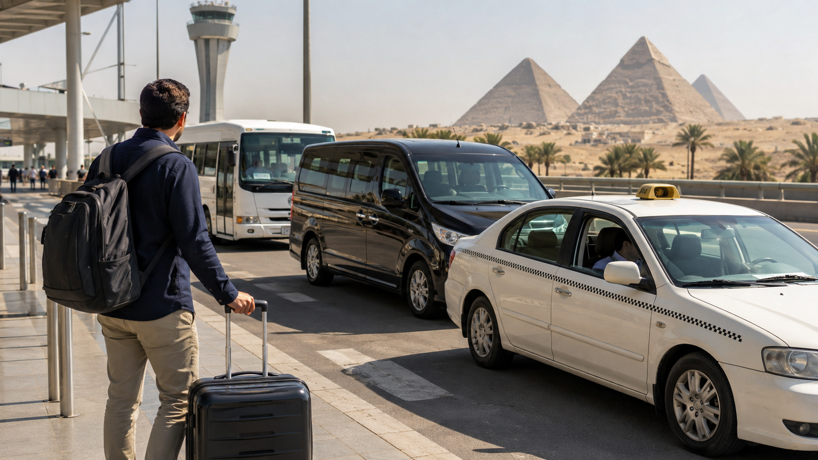 Cairo Airport to Pyramids - All Transport Options Compared