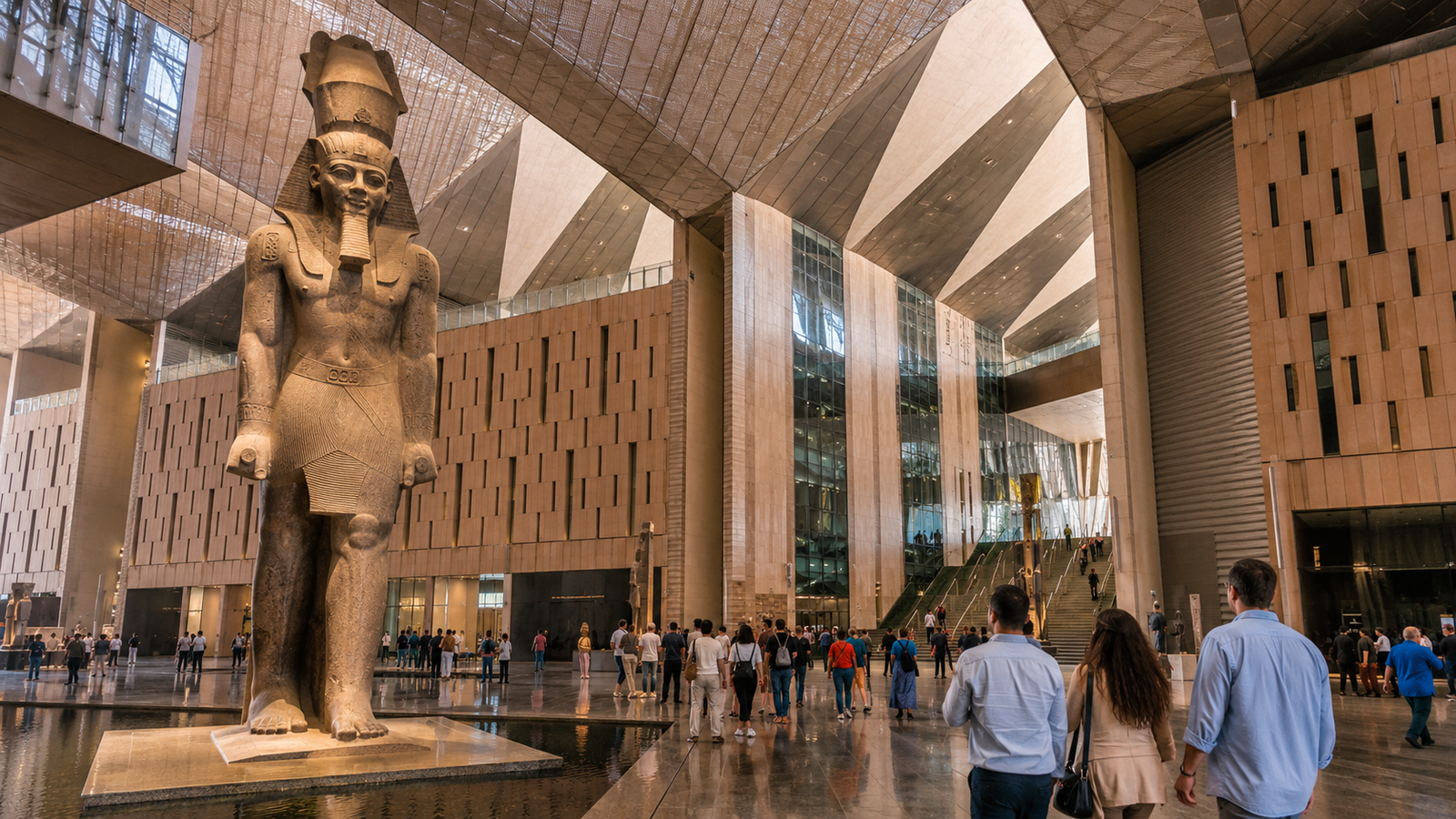 grand egyptian museum visitor guide
