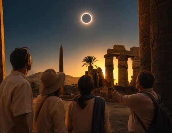 Luxor Solar Eclipse 2027 – Times, Totality, Viewing Areas & Travel Guide