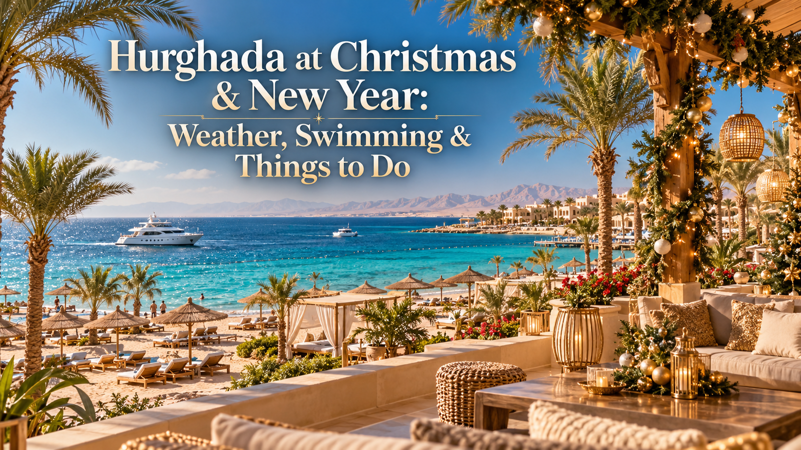Hurghada at Christmas & New Year: Weather, Swimming & Things to Do