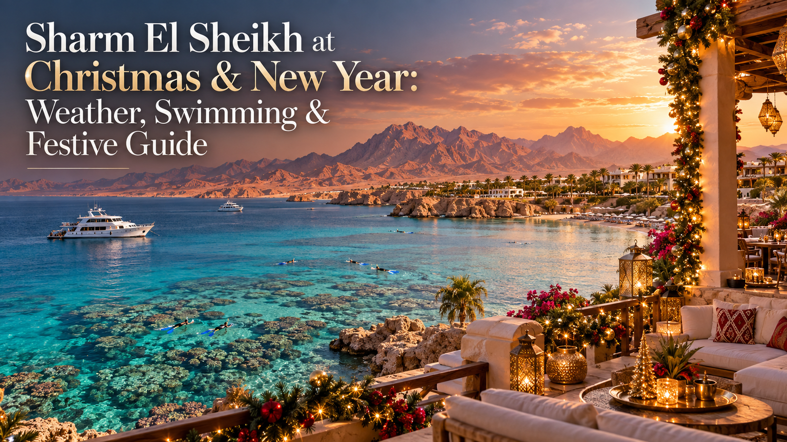 Sharm El Sheikh at Christmas & New Year: Weather, Swimming & Festive Guide