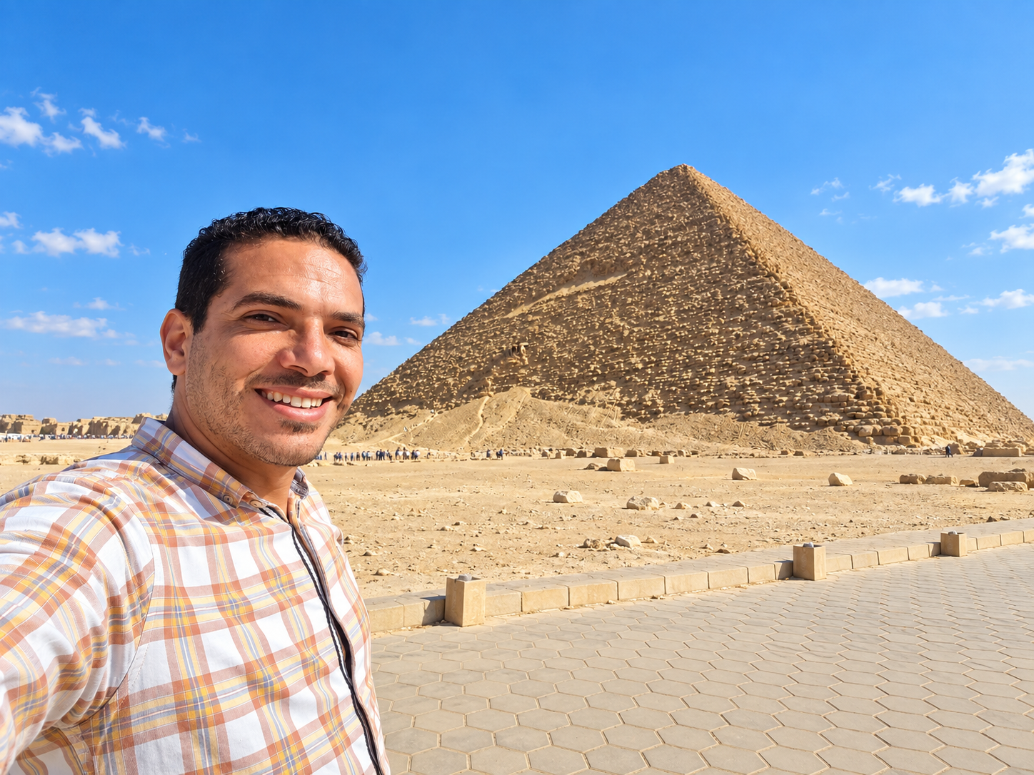 Mr. Ibrahim, owner, local guide and Egyptologist at Egypt Travel Ways